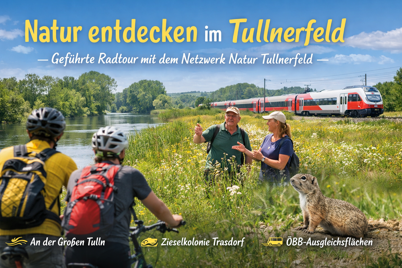 Sa, 16.5. | Wilde Nachbarn mit dem Rad erkunden